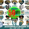 50 Jacksonville Jaguars SVG Design Bundle for Fans