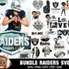 64 Las Vegas Raiders SVG Bundle for Fans