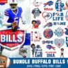 65 Buffalo Bills Football Designs Bundle in SVG PNG