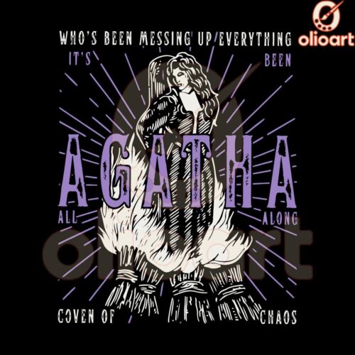 Agatha All Along Coven of Chaos SVG Magic