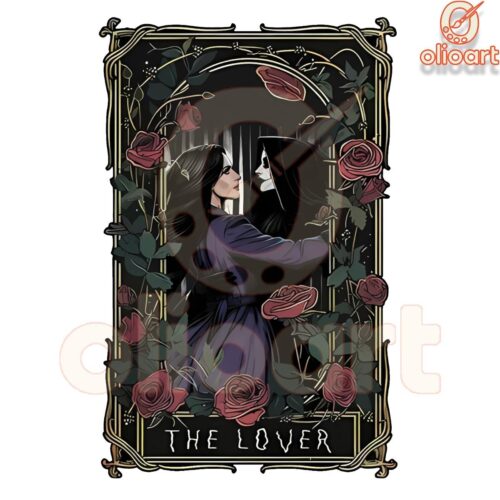 Agathas All Along Tarot Card The Lover PNG Design