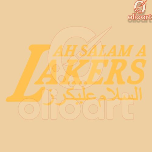 Ah Salam A Leakers Basketball Team SVG Design