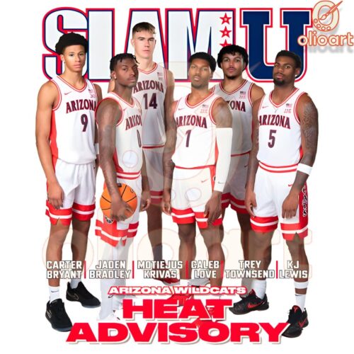 Arizona Wildcats Heat Advisory Slam Cover SVGPNG