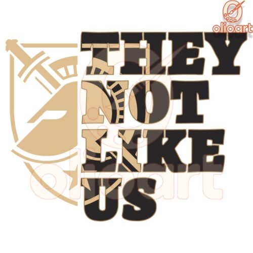 Army Black Knights Football NCAA SVG Theyre Not Like Us