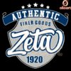 Authentic Vintage Zeta Phi Beta 1920 SVG Design