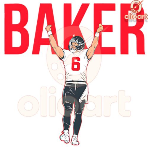 Baker Mayfield 6 Celebration Buccaneers SVGPNG