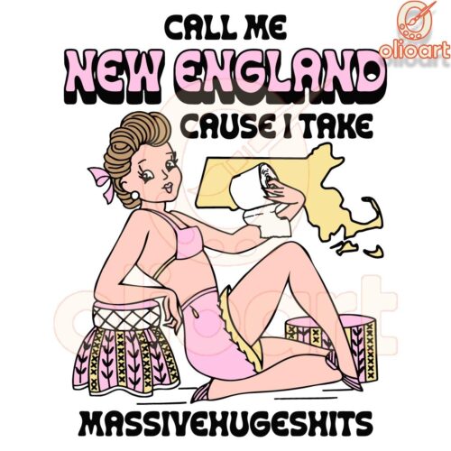 Call Me New England MassiveHugeShits SVG Edition