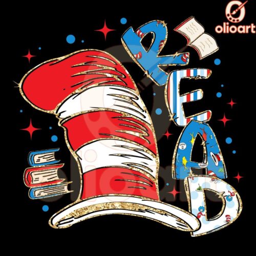 Cat in the Hat PNG for Read Across America Fun