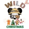Christmas Mickey Mouse in Wild Animal Kingdom PNG Magic
