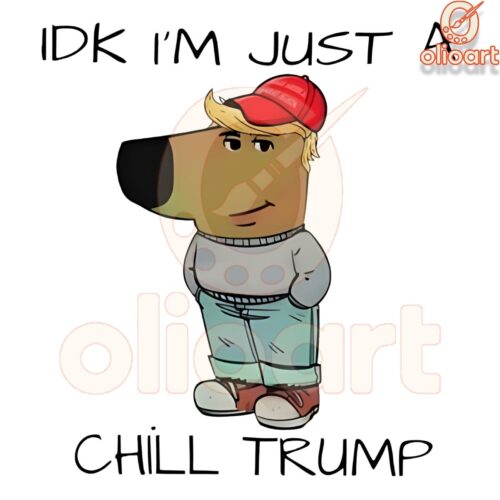 Cool Trump Meme Vibes PNG