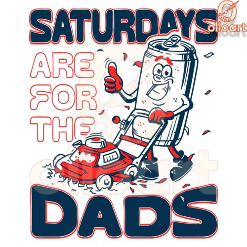 Dads Own Saturdays PNG Design