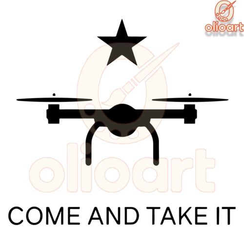 Dan Crenshaw Says Come and Take It Bold SVG Design