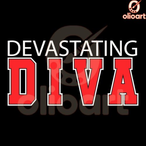 Devastating Diva SVG for Delta Sigma Theta Sorority Sisters