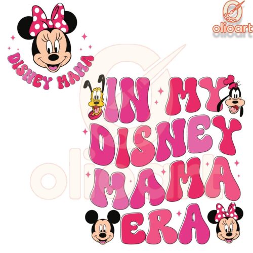 Disney Mama Era SVG Mickey Friends Magic