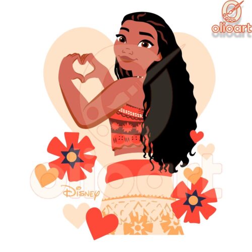 Disneys Moana 2 Love the Adventure SVG Magic