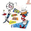 Dr Seuss Cat in Hat SVG Reel Fun with a Fish File Download