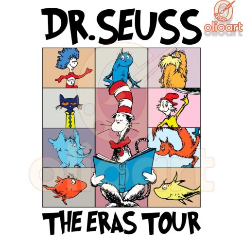 Dr Seuss Cat in the Hat SVG The Eras Tour Edition