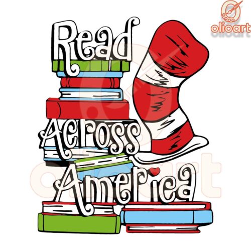 Dr Seuss Day SVG File Celebrate Read Across America