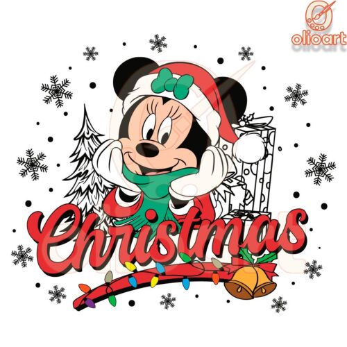 Festive Mickey Mouse Snowflakes PNG for Christmas Magic