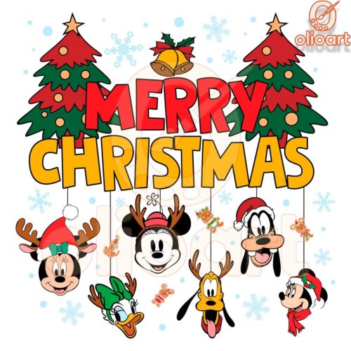 Festive Mouse Friends Christmas PNG Magic