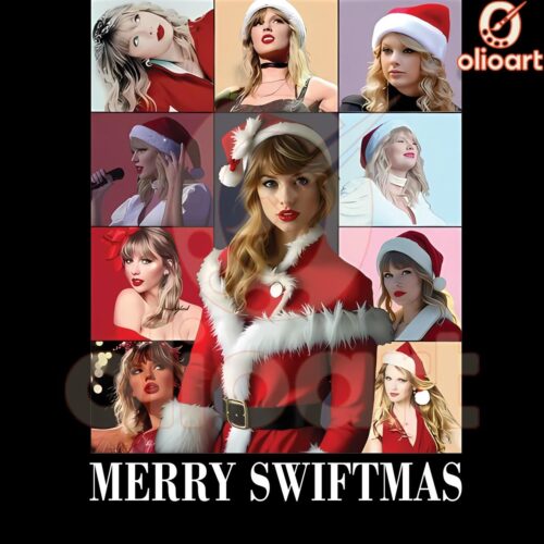 Festive Swiftmas Magic Taylor Swift Eras Tour Christmas PNG