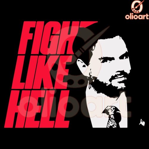 Fight Like Hell with JD Vance SVG Design