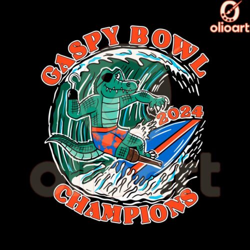 Florida Gators 2024 Gaspy Bowl Champs SVG PNG