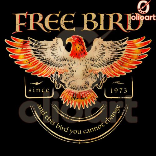 Free Bird SVGPNG Lynyrd Skynyrds Iconic Anthem You Cant Change