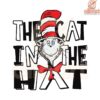 Funny Cat in the Hat SVG Digital File for Dr Seuss Day