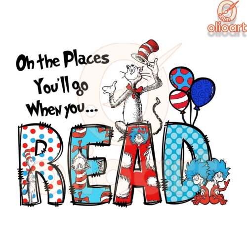 Funny Dr Seuss Day SVG PNG Designs