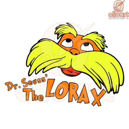 Funny Dr Seuss Lorax SVG File Digital Design Download