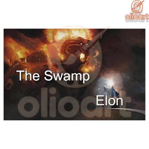 Funny Elon Musk Swamp Meme PNG to Make You Laugh