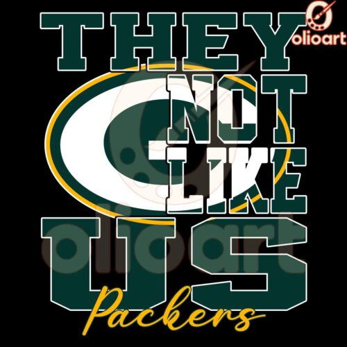 Green Bay Packers SVG They Dont Like Us But We Love It