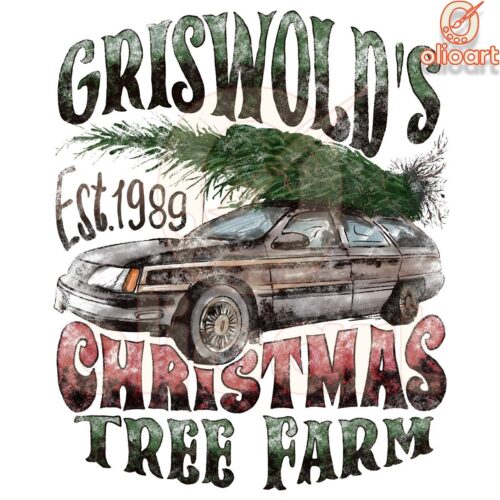 Griswolds 1989 Christmas Tree Farm Movie Magic in PNG