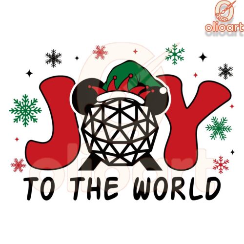 Joy to the World Disney ELF Christmas SVG Magic