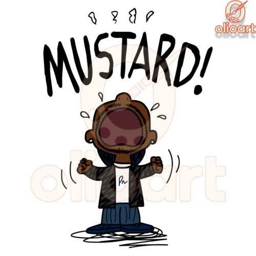 Kendrick Lamar Mustard Funny Meme SVG