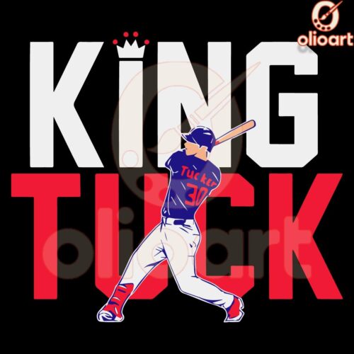 King Tuck SVG Chicago Cubs Kyle Tucker Design