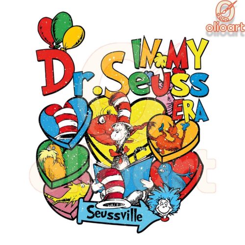 Living My Dr Seuss Era Seussville PNG Digital Download