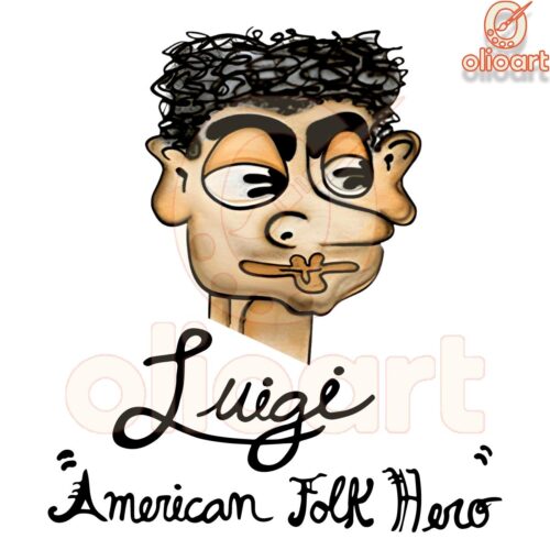 Luigi American Folk Hero in PNG Format