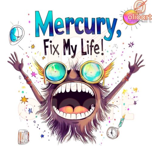 Mercury Fix My Life Astrology PNG