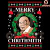 Mike Tyson Funny Ugly Christmas SVG Merry Chrithmith