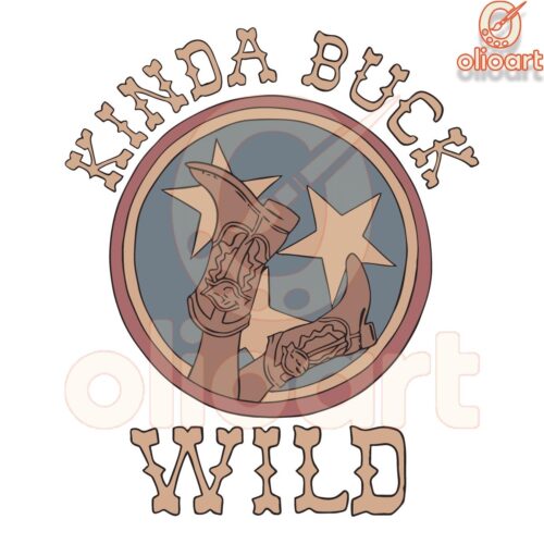 Morgan Wallen Buck Wild Cowgirl Vibes SVG