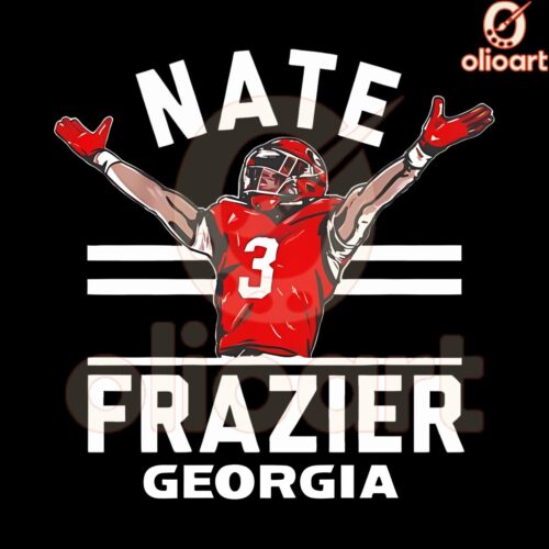 Nate Frazier Georgia Bulldogs Football Stars PNG