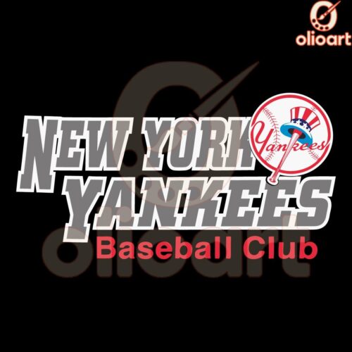 New York Yankees Logo SVG Iconic Baseball Club Design