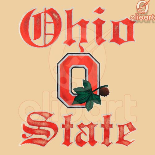 Ohio State Football Logo Weed PNG