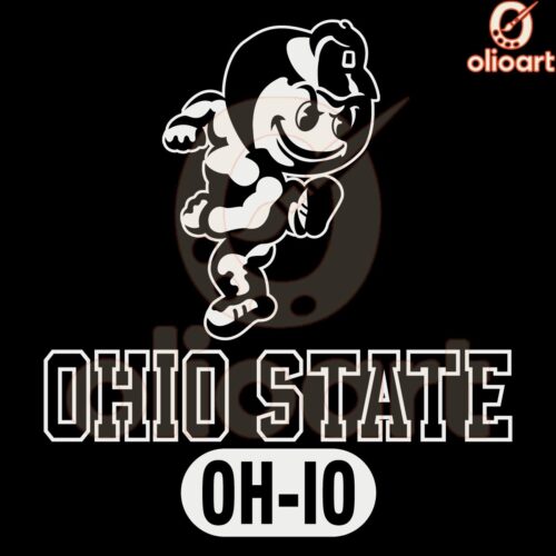 Ohio State Oh Io Logo Mascot SVG