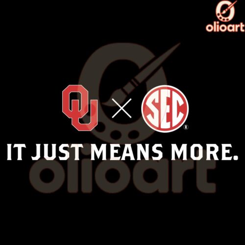 Oklahoma Sooners SVG It Just Means More