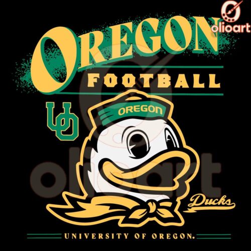 Oregon Ducks Football Logo University of Oregon PNG Design