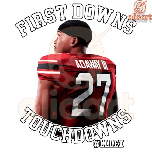 Oscar Adaway III First Downs Touchdowns SVGPNG