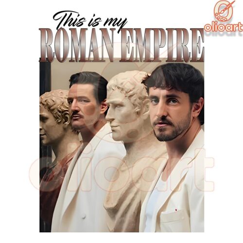 Pedro Pascal Paul Mescal PNG My Roman Empire in One Image